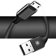 Kép 5/10 - 5 m 2A USB - Micro USB kábel - fekete