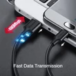 Kép 5/7 - USB-Mikro USB kábel UGREEN QC 3.0 2.4A 1.5m (fehér)