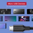 Kép 7/7 - USB-Mikro USB kábel UGREEN QC 3.0 2.4A 1.5m (fehér)