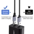 Kép 5/7 - USB-Mikro USB kábel UGREEN QC 3.0 2.4A 1.5m (fehér)