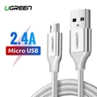 Kép 2/7 - USB-Mikro USB-kábel UGREEN QC 3.0 2
