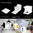 Kép 4/15 - Fénysátor Puluz 20cm  LED 1100 lumen + árnyékoló