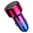 Kép 5/8 - Baseus Magic USB + USB-C QC 4.0 PD 45W autós töltő (piros-kék)