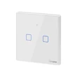 Kép 3/4 - Sonoff Érintőképernyős kapcsoló WiFi + RF 433 T2 EU TX (2 csatornás)