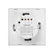 Kép 4/4 - Sonoff Érintőképernyős kapcsoló WiFi + RF 433 T2 EU TX (2 csatornás)