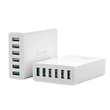 Kép 1/5 - 6x USB töltő Blitzwolf BW-S15, QC 3.0, 60W (fehér)