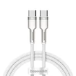 Kép 1/8 - Baseus Cafule USB-C-USB-C kábel, 100 W, 1 m (fehér)