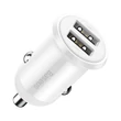 Kép 1/6 - Baseus Grain Pro 2x USB 4.8A autós töltő (fehér)