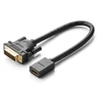 Kép 1/3 - UGREEN 20118 DVI-HDMI adapter 15 cm (fekete)