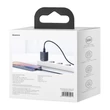Kép 3/11 - Baseus Super Si Quick Charger 1C 20W fali töltő 1 m-es USB-C-villámkábellel (kék)