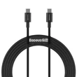 Kép 1/11 - Baseus Superior sorozatú USB-C-USB-C kábel, 100 W, 2 m (fekete)
