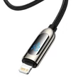 Kép 2/11 - USB-C-Lightning Baseus kijelzőkábel