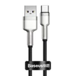 Kép 1/9 - Baseus Cafule USB-USB-C kábel, 66 W, 0,25 m (fekete)