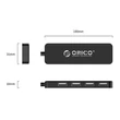 Kép 4/4 - Orico hub adapter