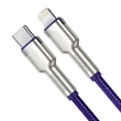 Kép 2/7 - USB-C kábel a Lightning Baseus Cafule-hez
