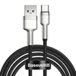 Kép 1/9 - Baseus Cafule USB-USB-C kábel, 66 W, 2 m (fekete)
