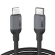 Kép 1/2 - UGREEN US387 USB-C - Lightning kábel, 1m (fekete)
