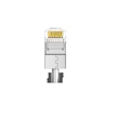 Kép 1/6 - UGREEN NW193 RJ45 ethernet csatlakozó, 8P / 8C, Cat.7, FTP (10 db)
