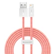Kép 1/5 - USB-kábel a Lightning Baseus Dynamic, 2,4A, 2m (orange)