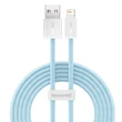Kép 1/5 - USB-kábel a Lightning Baseus Dynamic, 2,4A, 1m (kék)