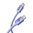 Kép 8/8 - USB-C-kábel a USB-C Baseus Crystal Shine