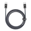 Kép 1/4 - USB-C – USB-C Baseus Dynamic Series kábel, 100W, 1m (szürke)