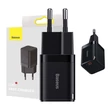 Kép 1/5 - Baseus GAN3 gyorstöltő 1C 30W (fekete)