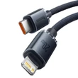 Kép 2/4 - Baseus Crystal USB-C kábel a Lightninghez