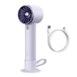 Kép 2/7 - Baseus Flyer Turbine kézi ventilátor (Ibolya)