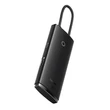 Kép 2/7 - 5in1 Baseus Lite sorozat USB-C 3x USB 3.0 + USB-C + HDMI hub (fekete)