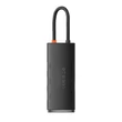 Kép 4/7 - 5in1 Baseus Lite sorozat USB-C 3x USB 3.0 + USB-C + HDMI hub (fekete)