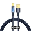 Kép 1/8 - Baseus Explorer USB-USB-C kábel, 100W, 1 m (kék)