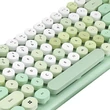 Kép 4/5 - Vezeték nélküli billentyűzet + egér készlet MOFII Candy 2.4G (zöld)