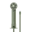 Kép 5/6 - Baseus Flyer Turbine hordozható kézi ventilátor + USB-C kábel (zöld)