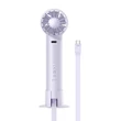 Kép 3/6 - Baseus Flyer Turbine hordozható kézi ventilátor + USB-C kábel (lila)