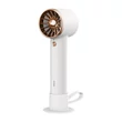 Kép 2/6 - Baseus Flyer Turbine hordozható kézi ventilátor + USB-C kábel (fehér)