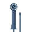 Kép 1/5 - Baseus Flyer Turbine hordozható kézi ventilátor + Lightning kábel (kék)