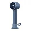 Kép 2/5 - Baseus Flyer Turbine hordozható kézi ventilátor + Lightning kábel (kék)