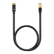 Kép 1/5 - Baseus Ethernet RJ45 hálózati kábel, 10Gbps, 1m (fekete)