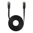 Kép 1/5 - Baseus Ethernet RJ45 hálózati kábel, 1Gbps, 10m (fekete)