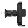 Kép 3/6 - Baseus Halo car holder with 15W inductive charger (black)