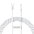 Kép 1/3 - Baseus Superior Series Cable USB to USB-C, 65W, PD, 2m (white)