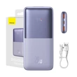 Kép 1/9 - Baseus Bipow Pro Powerbank 10000mAh, 2xUSB, USB-C, 20W (lila)