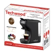 Kép 3/3 - Techwood TCA-196N kapszulás kávéfőző (fekete)