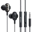 Kép 1/2 - Blitzwolf AirAux AA-HE4 Vezetékes fülhallgató, 3.5mm jack, 1.2m (fekete)