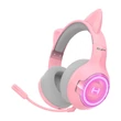 Kép 1/7 - gamer fejhallgató Edifier HECATE G4BT (rózsaszín)