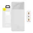Kép 1/8 - Baseus Bipow Powerbank, 20000mAh, 20W (fehér)
