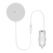 Kép 1/7 - Baseus CW01 Mágneses autós telefontartó szellőzőrácsra és töltő, USB, 15W + 25W (fehér)