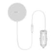 Kép 1/7 - Baseus CW01 Mágneses autós telefontartó szellőzőrácsra, USB-C, 15W + 25W (fehér)