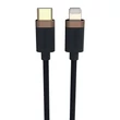 Kép 1/2 - Duracell USB-C cable for Lightning 1m (Black)